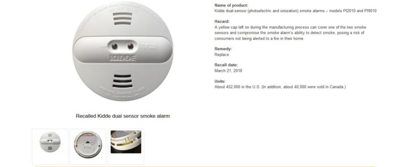 Does your smoke detector look like this? It could be ...